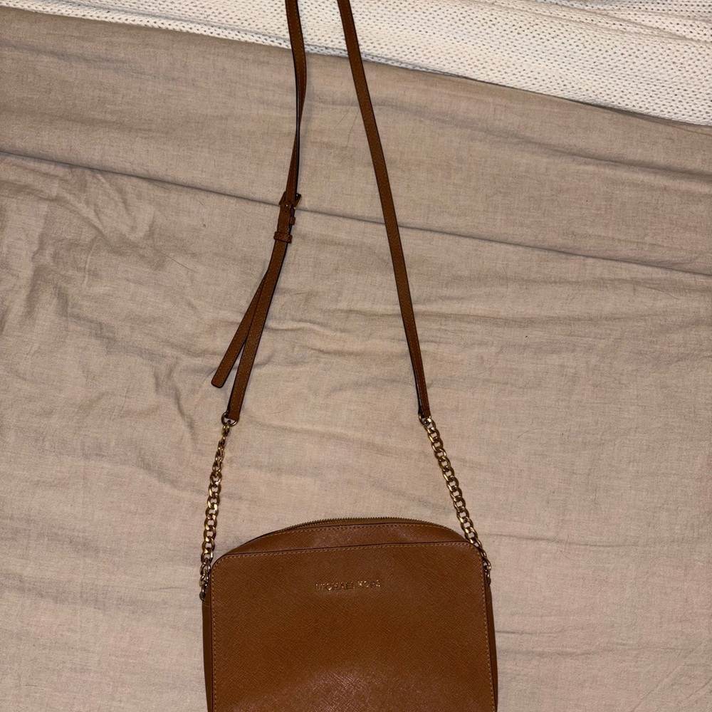 Michael Kors Tan Crossbody Bag